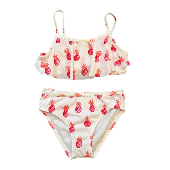 Gymboree Pineapple Girls Swimsuit. - Picture 2 of 3